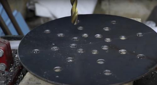 Как сделать мангал под казан из автомобильных дисков. Как сделать мангал из автомобильных дисков своими руками?