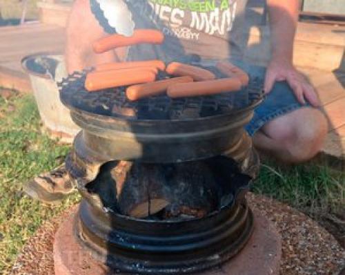 Как сделать мангал под казан из автомобильных дисков. Как сделать мангал из автомобильных дисков своими руками? 28