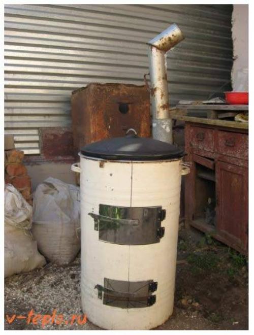Как изготовить печь для казана из кирпича. Как сделать печь из газовых баллонов? 23 Как изготовить печь для казана из кирпича. Как сделать печь из газовых баллонов? 23