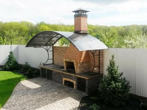 Уличная печь под казан из кирпича. Виды барбекю и особенности размещения