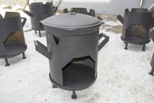 Очаг под казан. Очаг для казана: как выбрать, установить и использовать