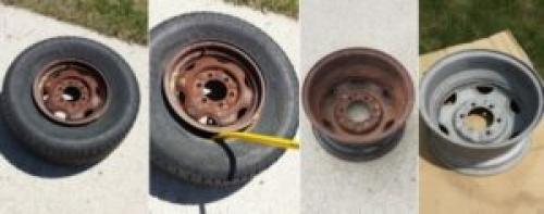 Печь мангал жаровня из автомобильных дисков. Как сделать мангал из диска колеса грузовика, КамАЗа, газели своими руками