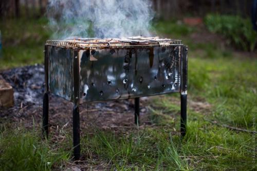 Мангал своими руками — инструкция, как сделать из метала и кирпича (100 фото новинок)