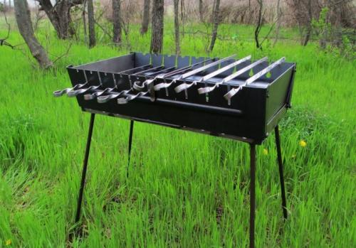 Мангал своими руками — инструкция, как сделать из метала и кирпича (100 фото новинок)