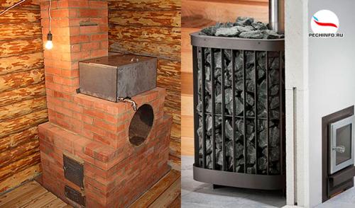 Каменка из кирпича. Кирпич или металл: кто кого