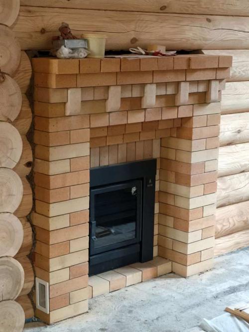 Самостоятельная отделка печки в доме и бане. Отделка банной печи кирпичом