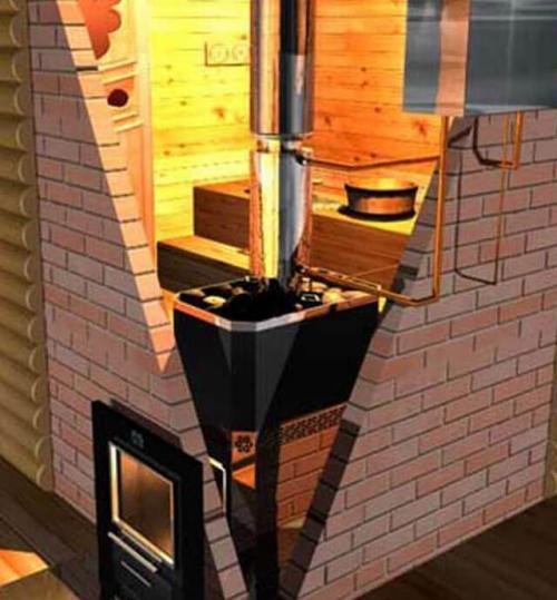 Как обкладывать печь в бане кирпичом с топкой из предбанника. Особенности конструкционного решения
