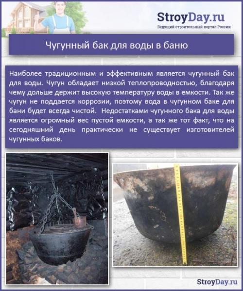 Как выбрать бак для воды к печи. Разновидности резервуаров 04