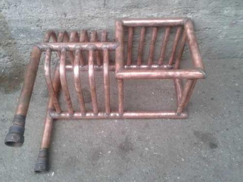 Теплообменник для бани своими руками. Змеевик для печей