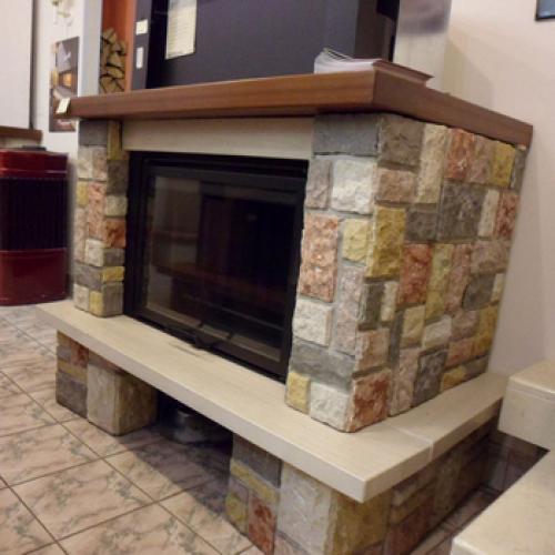 Как отделать камин своими руками. №1. Плитка для облицовки камина 04