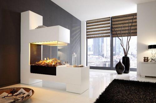 Отделка камина в современном стиле. Идеи оформления камина в современном стиле