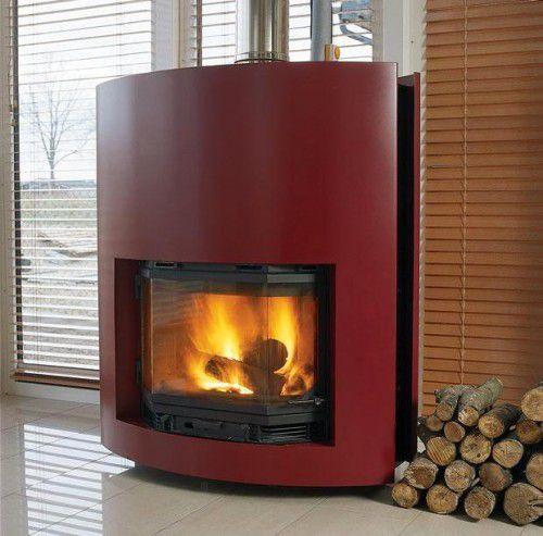 Устройство камина с закрытой топкой. Виды топок для камина