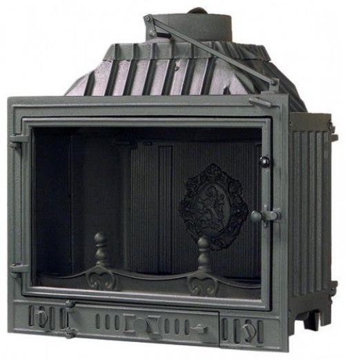 Устройство камина с закрытой топкой. Виды топок для камина