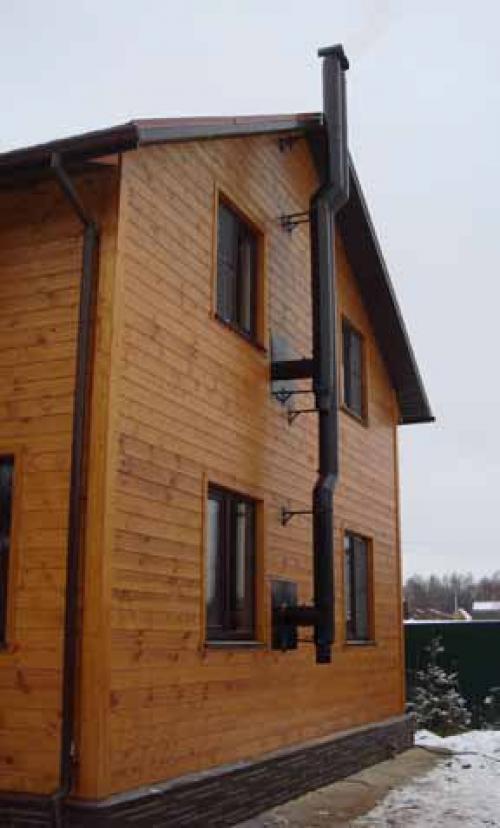 Правильный дымоход для бани. Дымоход в бане