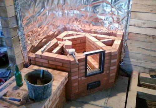 Теплоаккумулирующий камин своими руками. Достоинства 11 Теплоаккумулирующий камин своими руками. Достоинства 11