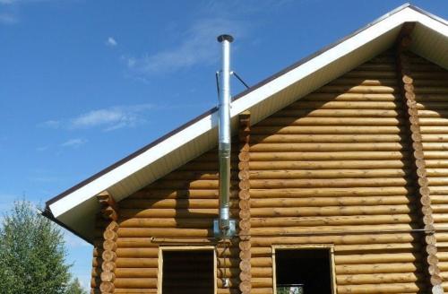 Дымоход в бане из стальной трубы. Критерии выбора и виды дымоходов