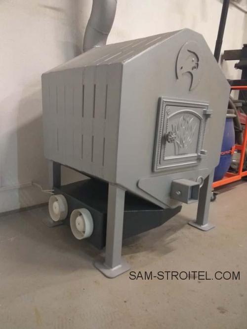 Металлическая печь своими руками: чертежи. Печь своими руками из металла: схема, размеры, фото и описание