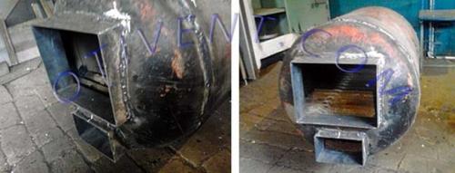 Как самому сделать печку для бани из металлической трубы. Порядок ведения работ