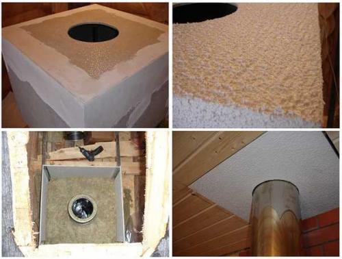 Для чего нужна сэндвич труба в бане. Работы при монтаже сэндвич труб в бане