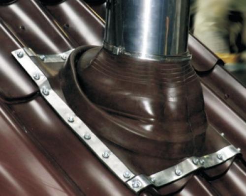 Как производится монтаж сэндвич-дымохода. Правильная проходка дымохода через деревянные перекрытия 09 Как производится монтаж сэндвич-дымохода. Правильная проходка дымохода через деревянные перекрытия 09