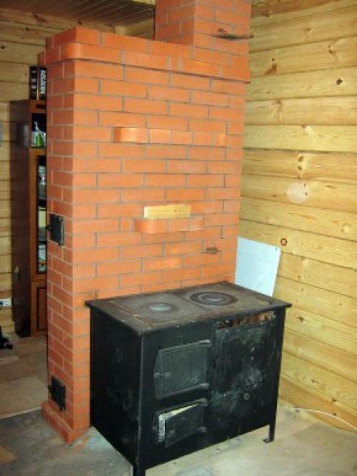 Отопительный щиток из кирпича для железной печи. Отопительный щиток знакомство