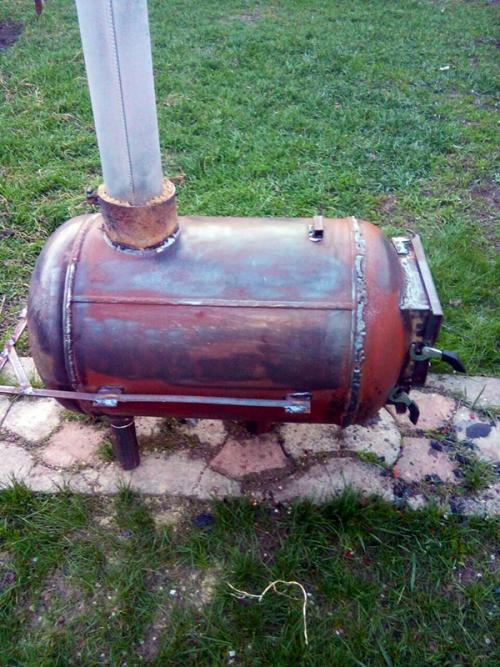 Печь для бани из баллона. Как сварить печь для бани из трубы или баллона