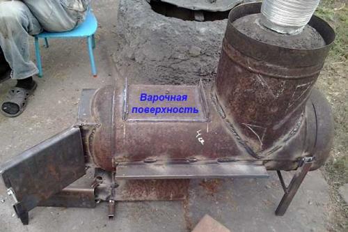 Печь из газового баллона своими руками. Трехходовая буржуйка – принцип работы и плюсы с минусами