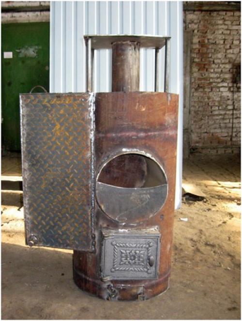 Печь для бани из газового баллона. Выбор конструкции