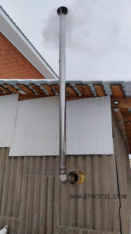 Буржуйка из газового баллона с теплообменником. Сделал печь буржуйку из баллона с дополнительным теплообменником (16 фото)