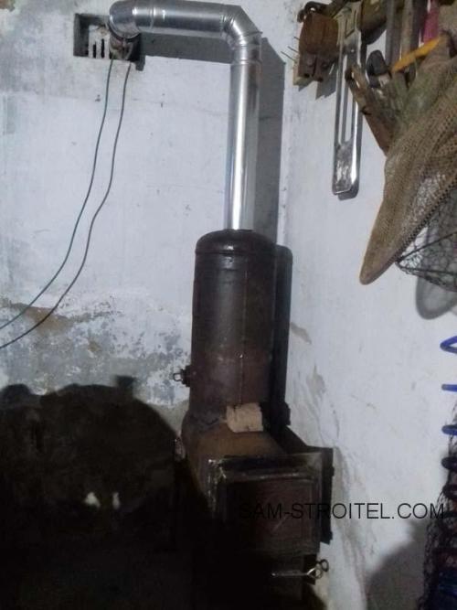 Буржуйка из газового баллона и металлолома. Буржуйка из газового баллона: чертежи, фото и описание