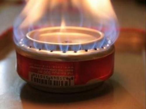 Печка в палатку из газового баллона. Печка для зимней палатки своими руками