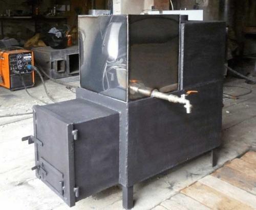 Металлическая печь для русской бани. Металлическая печь для бани своими руками: особенности печи из металла, проектирование и устройство, правила сооружения и отделки