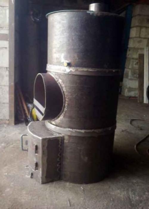 Как сварить печь для бани из газового баллона своими руками. Печь из газового баллона 23
