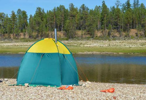 Печь для походной бани своими руками. Обустройство переносной бани своими руками