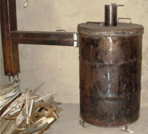 Печь длительного горения для гаража. Выбор материалов