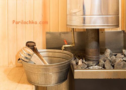 Печь в баню с выносной топкой. Монтаж банной печи с выносной топкой в бане из негорючего материала