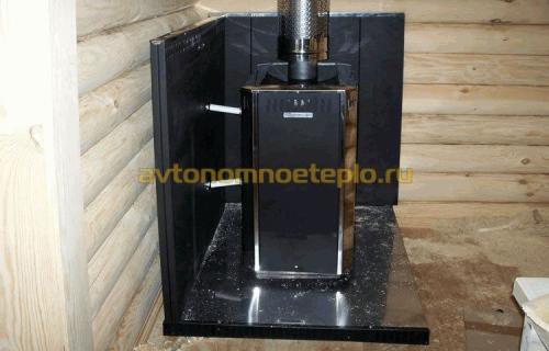 Главные требования к монтажу самодельной печи для бани. Фундамент для установки печки 07