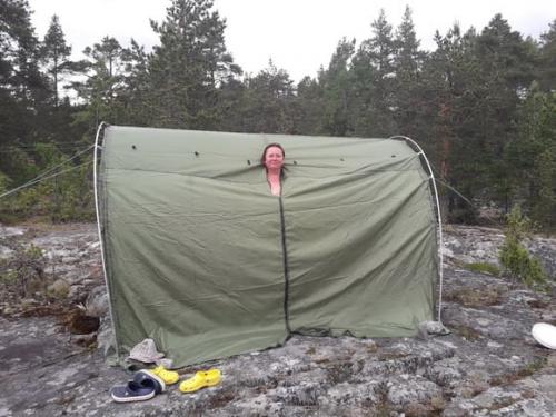 Походная баня из палатки своими руками. Походная баня своими руками: парилка, тент, палатка