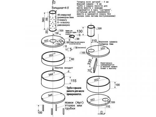 Буржуйка своими руками чертежи самая эффективная. Другие варианты печей