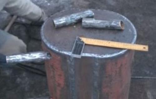 Буржуйка своими руками из трубы. Пошаговая инструкция по изготовлению