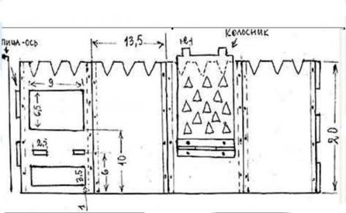 Походная мини печь своими руками. Чертежи печей щепочниц с размерами