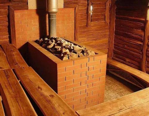 Кирпичная печь для бани с топкой из предбанника. Требования по безопасности 13