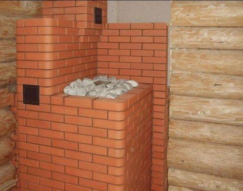 Кирпичная печь для бани с топкой из предбанника. Требования по безопасности 12