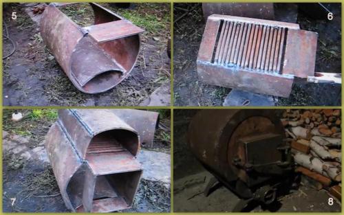 Котел в баню из трубы своими руками. Изготовление вертикального агрегата из трубы для обогрева