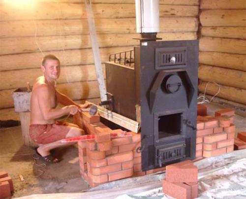 Установка газовой печи в бане. Особенности использования газовых печей в бане и сауне