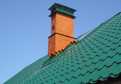 Какой дымоход лучше для печи. №1. Кирпичная труба для дымохода