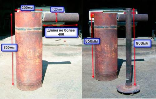 Печь длительного горения своими руками из газового баллона. Печь Бубафоня длительного горения: чертежи, схема, фото