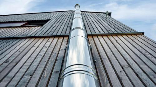 Съемник тепла или как обогреть дымоходом второй этаж дачи. Кирпичная печь 02