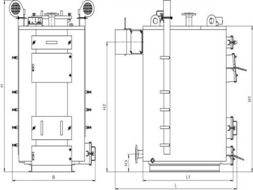 Водяной котел своими руками. Сварка дровяного котла – самостоятельный монтаж 03
