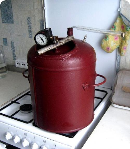 Автоклав своими руками из газового баллона чертежи. Основа самодельного автоклава
